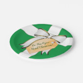 Open pas op Bord met kerstpapier (Gekanteld)