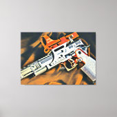 Open Pistool 2 Canvas Afdruk (Voorkant)