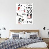 Open Pistool Canvas Afdruk (Insitu (Slaapkamer))