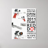 Open Pistool Canvas Afdruk (Voorkant)