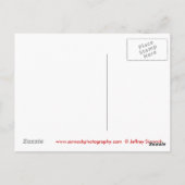 Open raam briefkaart (Achterkant)