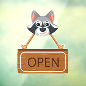 Open Raam Sticker (Vel 3)