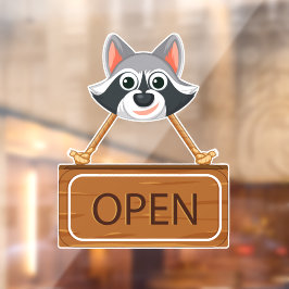 Open Raam Sticker