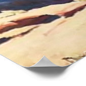 "Open Range" Westerne kunst van Maynard Dixon Poster (Hoek)