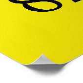 Open Restaurant Aangepast Poster (Hoek)