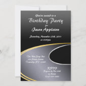 Open Road - Birthday Party Kaart (Voorkant)