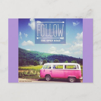 "Open Road" Briefkaart