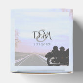 Open Road Motorcycle Weddenschap Bedankdoosjes (Bovenkant)