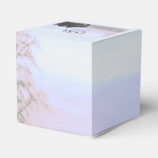 Open Road Motorcycle Weddenschap Bedankdoosjes (Achterkant)