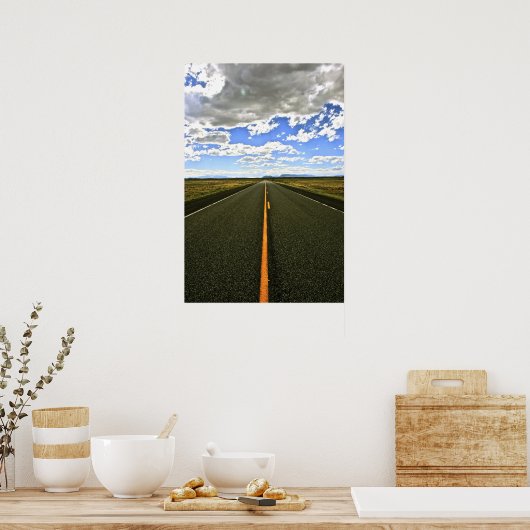Open Road Poster (Keuken)