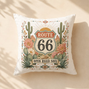 Open Road Soul Botanische Accent Kussen