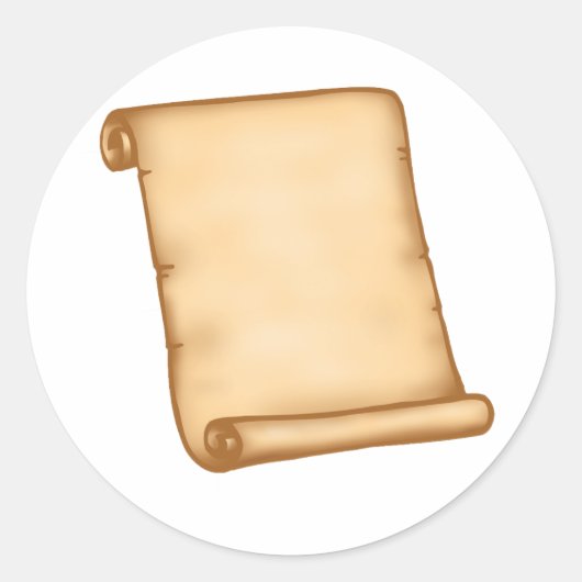 Open Scroll Stickers (Voorkant)