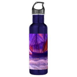 Open Sea - Artistic Stainless Bottle Waterfles