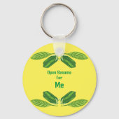 Open sesamdesigner Sleutelhanger (Achterkant)