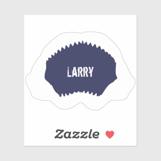 Open Shark Jaws en Teeth Sticker (Vel)