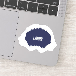 Open Shark Jaws en Teeth Sticker