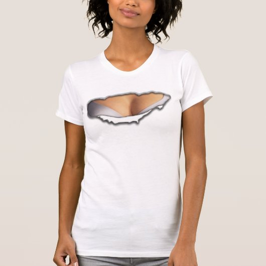 open shirt, grappige shirten van vrouwen t-shirt (Voorkant)