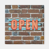 OPEN SIGN MAGNEET (Voorkant)