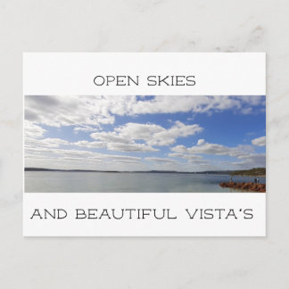Open Skies in beweging Briefkaart
