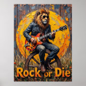 Open Sky Gig: Lion's Groove Poster (Voorkant)