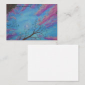 Open Sky Notitiekaartje (Voorkant / Achterkant)