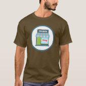 Open Source Badge T-shirt (Voorkant)