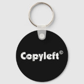 Open source Copyleft Sleutelhanger (Voorkant)