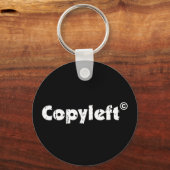 Open source Copyleft Sleutelhanger (Voorkant)