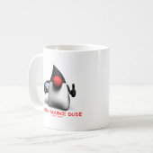 Open Source guy (software ontwikkelaar hertog) Koffiemok (Voorkant links)