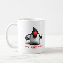 Open Source guy (software ontwikkelaar hertog) Koffiemok