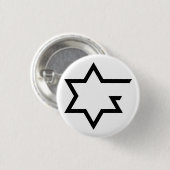 Open Source Judaism Ronde Button 3,2 Cm (Voorkant /achterkant)