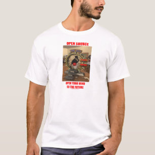 Open Source opent Uw Mening voor de Toekomst T-shirt