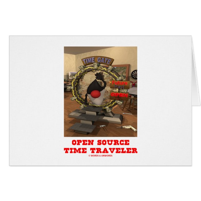 Open Source Time Traveler (hertog van Java) (Voorkant Horizontaal)