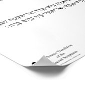 Open Source Translation Obadiah 1:12 Poster (Hoek)