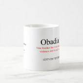 Open Source Vertaling Obadiah 1:10 Mok (Center)