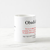 Open Source Vertaling Obadiah 1:16 Mok (Center)