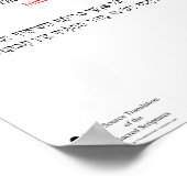 Open Source Vertaling Obadiah 1:7 Poster (Hoek)