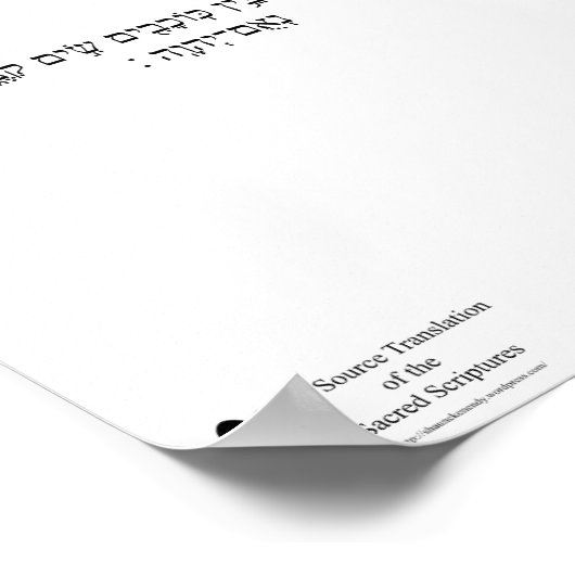 Open Source Vertaling Obadja 1:4 Poster (Hoek)