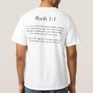 Open Source vertaling Ruth 1:1 T-shirt