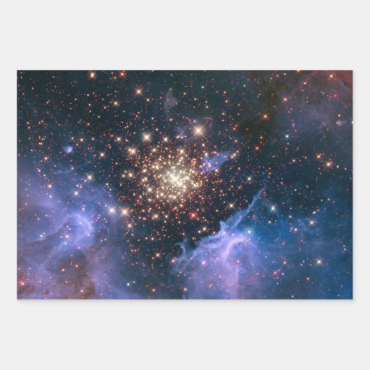 Open Star Cluster NGC 3603 Inpakpapier Vel (Voorkant)