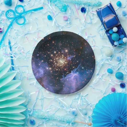 Open Star Cluster NGC 3603 Papieren Bordje (Feest)