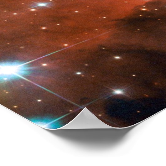 Open Star Cluster NGC 3603 Poster (Hoek)