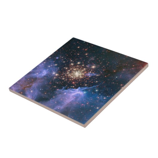 Open Star Cluster NGC 3603 Tegeltje (Zijkant)