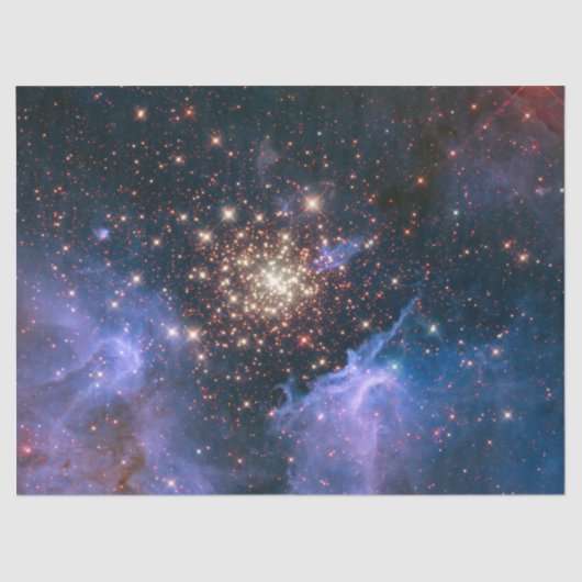 Open Star Cluster NGC 3603 Tissuepapier (Voorkant)