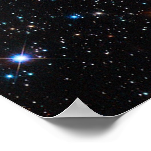 Open Star Cluster NGC 411 Poster (Hoek)