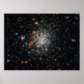 Open Star Cluster NGC 411 Poster (Voorkant)