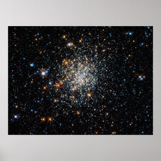 Open Star Cluster NGC 411 Poster (Voorkant)