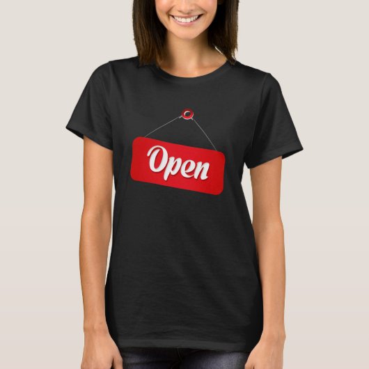 Open! T-shirt (Voorkant)