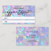 open textuurkaart visitekaartje (Voorkant / Achterkant)