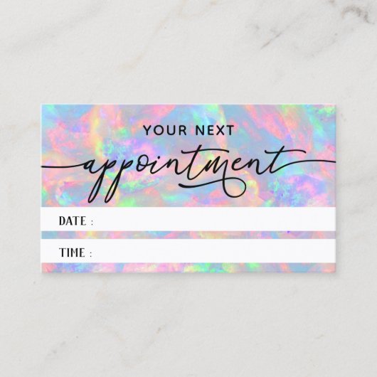 open textuurkaart visitekaartje (Voorkant)